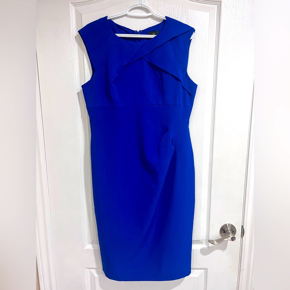 Adrianna Papell Blue Mini Dress